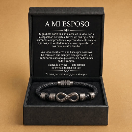 Pulsera Vínculo Infinito con Nombres