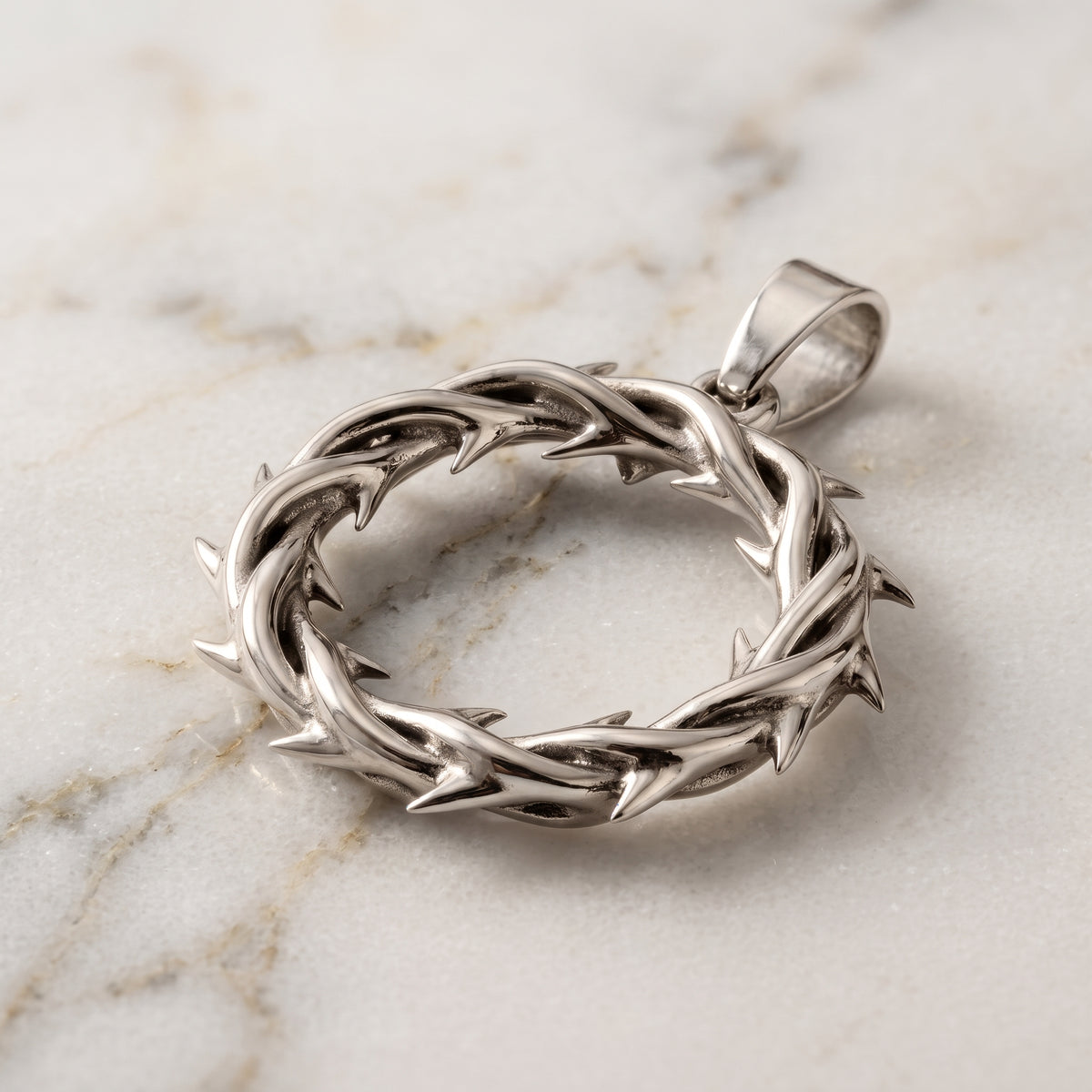 Faith Crown of Thorns Necklace