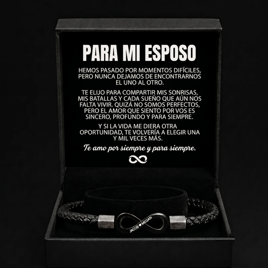 Pulsera Personalizada "Para Mi Esposo"