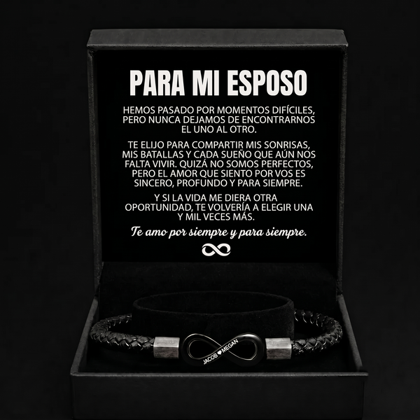 Pulsera Personalizada "Para Mi Esposo"