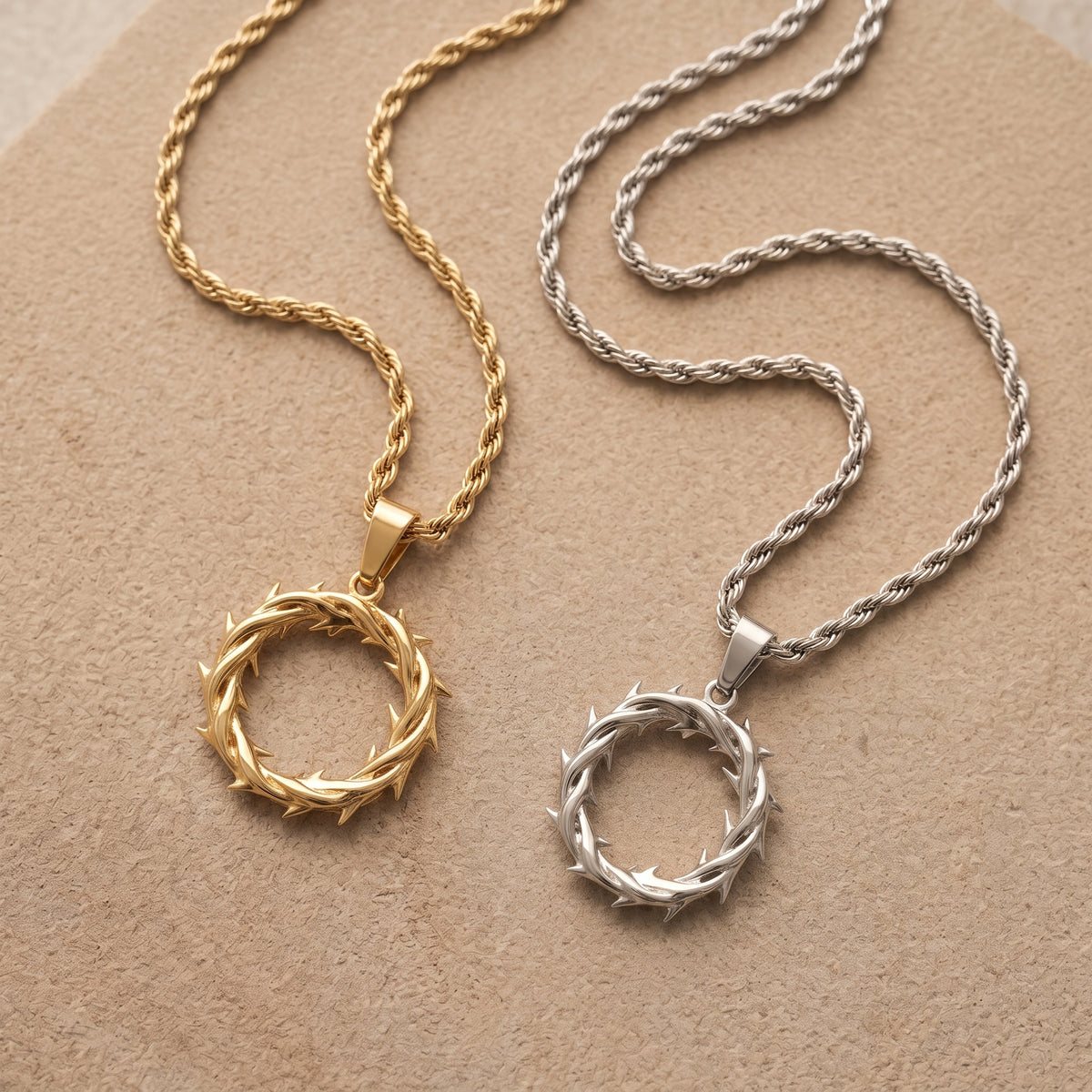Faith Crown of Thorns Necklace