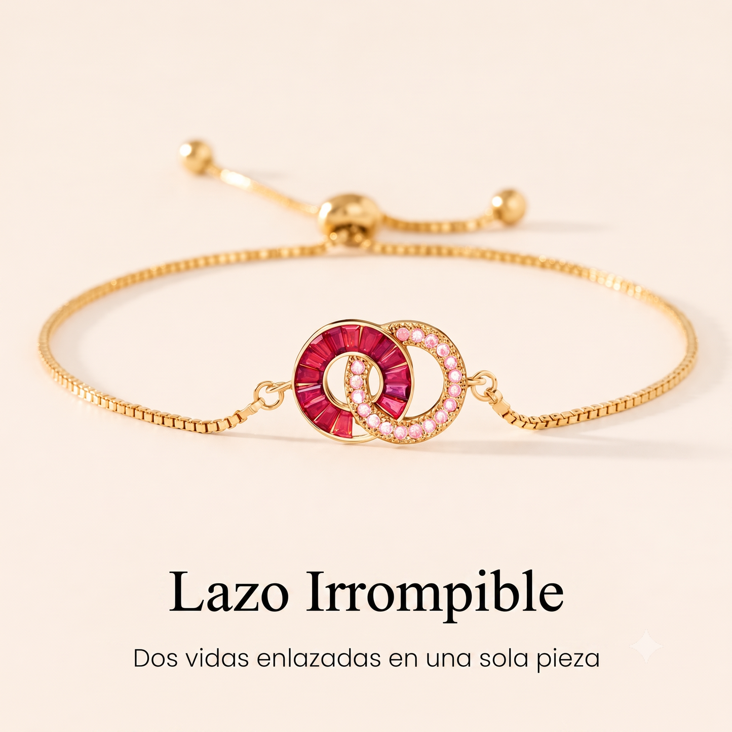 Pulsera de Piedras de Nacimiento Enlazadas