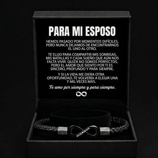 Pulsera Personalizada "Para Mi Esposo"