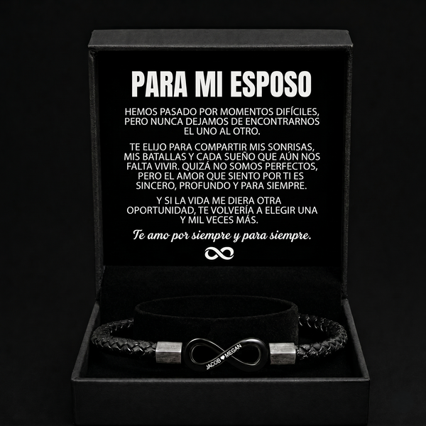 Pulsera Personalizada "Para Mi Esposo"