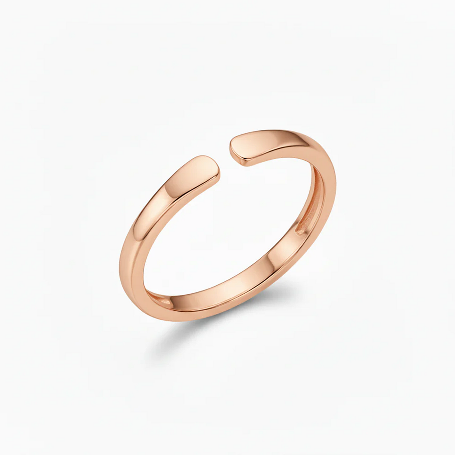 Anillo de Iniciales Ajustable — Whisper